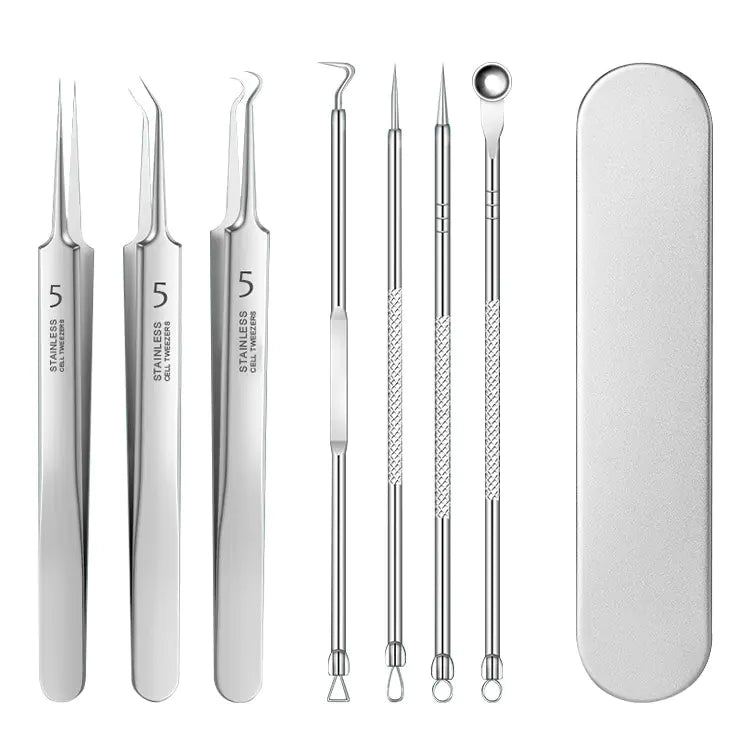 Glowbloomworld SmoothSkin Extractor Tool Set ( 7 Pieces)